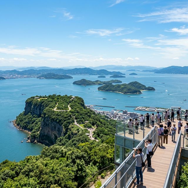 屋島からの瀬戸内海